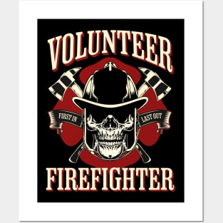 Volunteer Firefighter Posters and Art